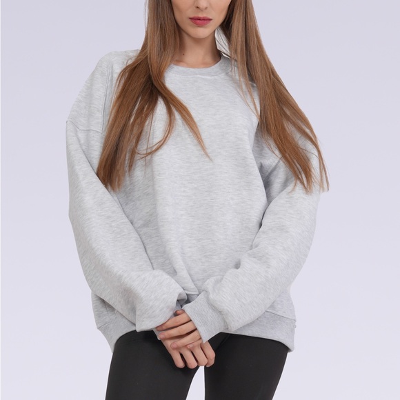 Minark Women’s Oversized Sweatshirt. Long Sleeve Fall/Winter - Picture 2 of 4